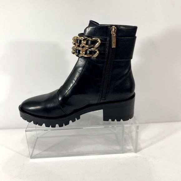 NEW KARL LAGERFELD PARIS PALMER COMBAT BOOT - Picture 5 of 11